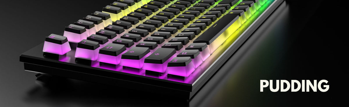 Pudding Keycaps Color Pudding Keycaps – HK Gaming