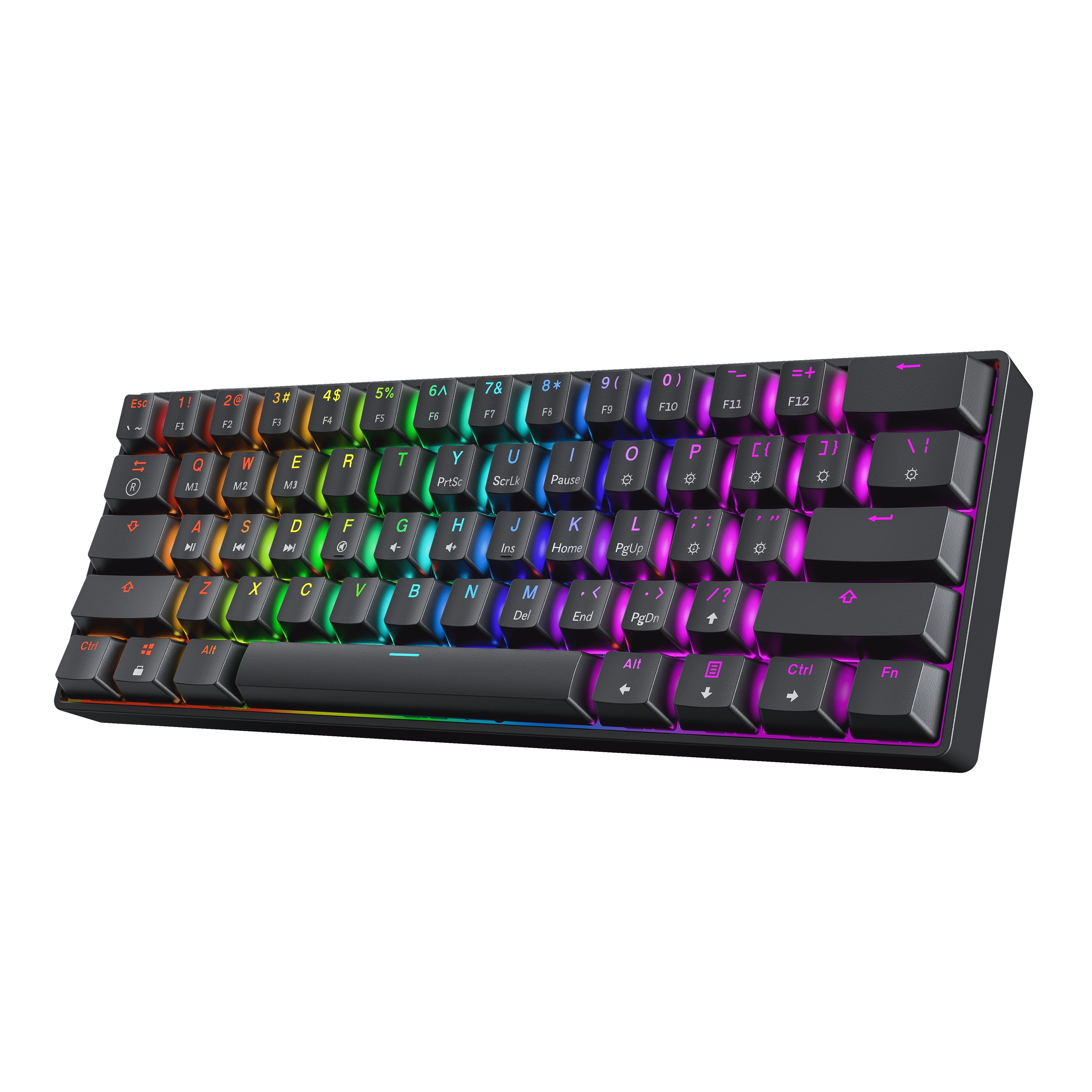 GK61 v3 - 60% Hotswap Mechanical Keyboard - US Layout - Mechanical Swi ...