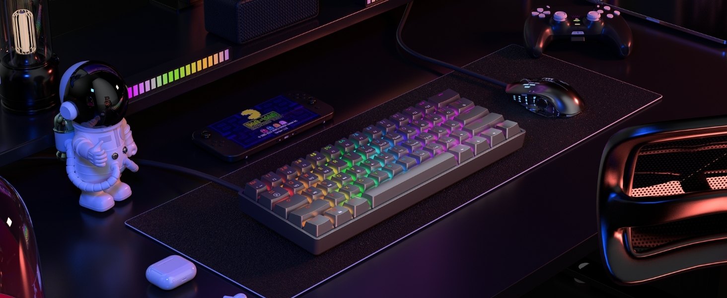 HK Gaming GK61 Mechanical Gaming Keyboard